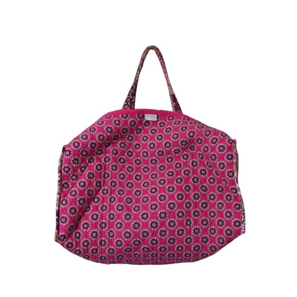 Vera Bradley Very Berry Duffel Weekender and Garment Set Retired Pattern Pink - Picture 7 of 15